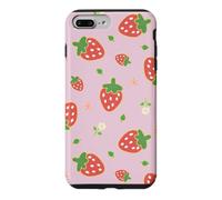 Carcasa para iPhone 7 Plus/8 Plus Strawberry Floral Garden Cottagecore Aesthetic
