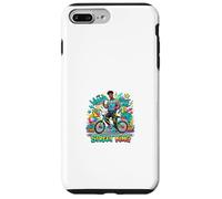 Carcasa para iPhone 7 Plus/8 Plus Street King BMX Rider Urban Champion Gráfico