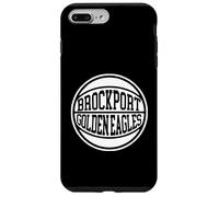 Carcasa para iPhone 7 Plus/8 Plus SUNY Brockport Golden Eagles Retro Basketball Classic