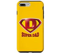 Carcasa para iPhone 7 Plus/8 Plus Super Dad Shield tee Shirt, Happy Father's Day, Best Father