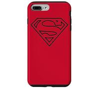 Carcasa para iPhone 7 Plus/8 Plus Superman Red & Black Shield