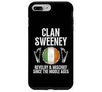 Carcasa para iPhone 7 Plus/8 Plus Sweeney Apellido Irlandés Apellido Heráldico Celta Clan