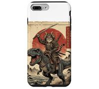 Carcasa para iPhone 7 Plus/8 Plus T-Rex Dinosaurio Gato Japonés Puesta de Sol Dino Japón