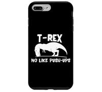 Carcasa para iPhone 7 Plus/8 Plus T-Rex No Like Push-Ups - Dino Pun Funny Workout