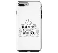 Carcasa para iPhone 7 Plus/8 Plus Take a Hike and Connect with God Spiritual Nature Print