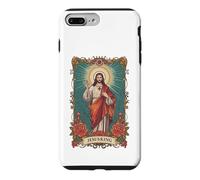 Carcasa para iPhone 7 Plus/8 Plus Tarjeta Cristiana de Jesús King para Hombres y Mujeres