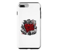 Carcasa para iPhone 7 Plus/8 Plus Tatuaje De Tinta Y Runa Saga Viking Norse Raven