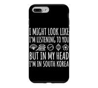 Carcasa para iPhone 7 Plus/8 Plus Te escucho Pero en mi Cabeza Estoy en Corea del Sur