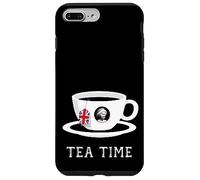 Carcasa para iPhone 7 Plus/8 Plus Tea Time Queen Elizabeth II UK Memoriam 1926-2022 - Copa de té