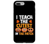 Carcasa para iPhone 7 Plus/8 Plus Teacher Halloween I Teach The Cutest Pumpkins In The Patch