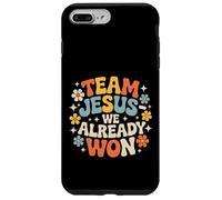 Carcasa para iPhone 7 Plus/8 Plus Team Jesus We Already Won Victoria del Ganador Espiritual |-