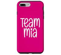 Carcasa para iPhone 7 Plus/8 Plus Team MIA Girls Nombre Deportes Hija Nieta Mamá
