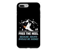 Carcasa para iPhone 7 Plus/8 Plus Telemark Skiing Squats Should Be Scenic