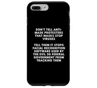 Carcasa para iPhone 7 Plus/8 Plus Tell Anti Maskers It Stops Facial Recognition Top Dank Meme