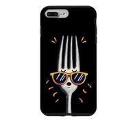 Carcasa para iPhone 7 Plus/8 Plus Tenedor de Cubiertos Bemused con Aspecto de Gafas de Sol geniales