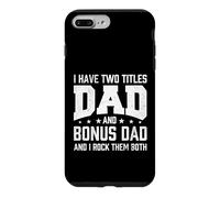 Carcasa para iPhone 7 Plus/8 Plus Tengo Dos títulos papá y papá Extra y yo rockeo Ambos