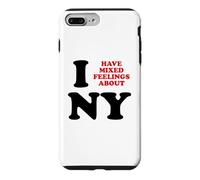 Carcasa para iPhone 7 Plus/8 Plus Tengo Sentimientos encontrados sobre Nueva York Funny Sarcastic