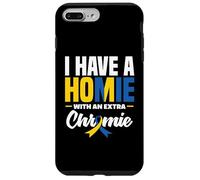 Carcasa para iPhone 7 Plus/8 Plus Tengo un Homie con un síndrome de Down Extra Chromie T21