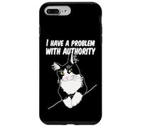 Carcasa para iPhone 7 Plus/8 Plus Tengo un Problema con la Autoridad - Gato