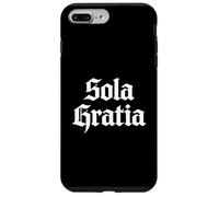 Carcasa para iPhone 7 Plus/8 Plus Teología Reformada Sola Gratia Calvinist Christian Design