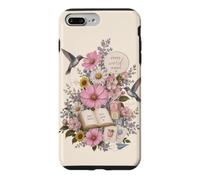 Carcasa para iPhone 7 Plus/8 Plus Terapia del Habla Floral Maestro colibrí Aula ABC