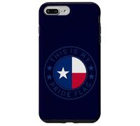 Carcasa para iPhone 7 Plus/8 Plus Texas This Is My Pride Flag The Lone Star State Flag Art TX