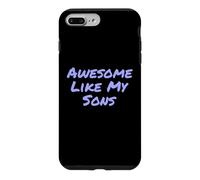 Carcasa para iPhone 7 Plus/8 Plus Texto de Humor Divertido Divertido para la Gente Gracioso Impresionante como mis Hijos