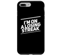 Carcasa para iPhone 7 Plus/8 Plus Texto no Afortunado Gente Divertida Mala Suerte Estoy en una racha perdedora
