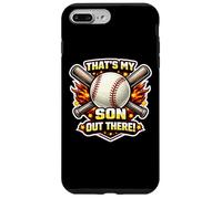 Carcasa para iPhone 7 Plus/8 Plus That's My Son out There Orgulloso Baseball Dad Padre Mamá Mamá