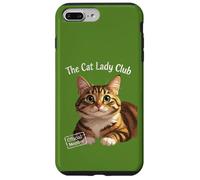 Carcasa para iPhone 7 Plus/8 Plus The Cat Lady Club Cozy Tabby