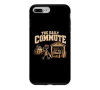 Carcasa para iPhone 7 Plus/8 Plus The Daily Commute, Divertido Humor de Carpintero Carpintero