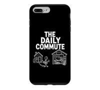 Carcasa para iPhone 7 Plus/8 Plus The Daily Commute, Divertido Humor de Carpintero Carpintero