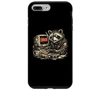 Carcasa para iPhone 7 Plus/8 Plus The Eternal Debugger Funny Trash Panda IT Programador Mapache