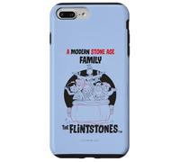 Carcasa para iPhone 7 Plus/8 Plus The Flintstones Fred Wilma Modern Stone Age Car