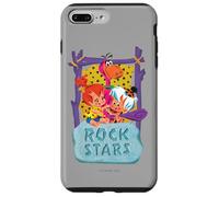 Carcasa para iPhone 7 Plus/8 Plus The Flintstones Pebbles and Bam Bam Rock Stars