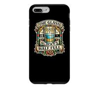 Carcasa para iPhone 7 Plus/8 Plus The Glass Always Half Full de vitrales y atrapasoles