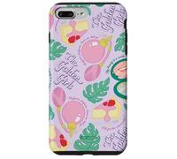Carcasa para iPhone 7 Plus/8 Plus The Golden Girls Retro Tropical Repeating Icons Funny TV