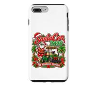 Carcasa para iPhone 7 Plus/8 Plus The Villages Florida SantaCon 2026 Carrito de Golf de Navidad