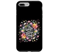 Carcasa para iPhone 7 Plus/8 Plus The World Needs A Group Hug Motivación de bondad |-