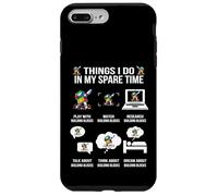 Carcasa para iPhone 7 Plus/8 Plus Things I DO IN MY Spare Time Building Blocks Master Builder