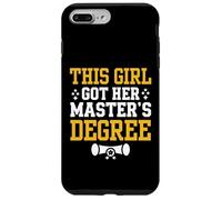 Carcasa para iPhone 7 Plus/8 Plus This Girl Got Her Masters Degree Graduation Mastered It 2026