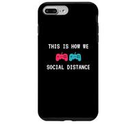 Carcasa para iPhone 7 Plus/8 Plus This Is How We Social Distance Anti Social Introverts Gamer