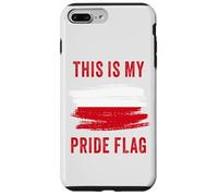 Carcasa para iPhone 7 Plus/8 Plus This is My Pride Flag - Patriot of Poland Graphic Polish