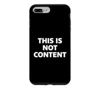 Carcasa para iPhone 7 Plus/8 Plus This Is Not Content