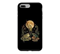 Carcasa para iPhone 7 Plus/8 Plus Three Frogs Moon Vintage Amphibian Cottagecore Art