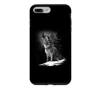 Carcasa para iPhone 7 Plus/8 Plus Tierra de Caza de Lobos y Fauna Silvestre del Bosque