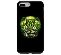 Carcasa para iPhone 7 Plus/8 Plus Tiki Got Lucky Hawaii Shamrock Tropical Island Vibes