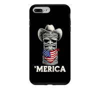 Carcasa para iPhone 7 Plus/8 Plus Tiki Luau Hawaiian Hawaii American Flag - Gafas de Sol de Verano