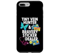 Carcasa para iPhone 7 Plus/8 Plus Tiny Vein Hunter Bravery Sticker Dealer Pediatric Nurse
