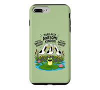 Carcasa para iPhone 7 Plus/8 Plus Toadally Awesome Kinder Class, Divertido Profesor de Seagull Frog, niño